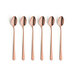 Longdrink lepels set van 6 Austin Vintage koper Amefa