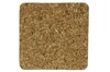 Onderzetter kurk vierkant set van 6