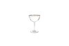 Champagne coupe 35 cl Elegance gouden rand
