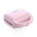 Keramische grill 3 in 1 Tosti Panini Wafelmaker Roze