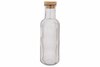 Fles 1 liter met kurk Raya Grijs
