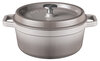 Braadpan 28 cm gietijzer grijs Sola