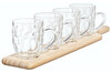 Bierpullen op presentatieplank 48 cm