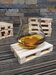 Mini pallet onderzetters set van 4
