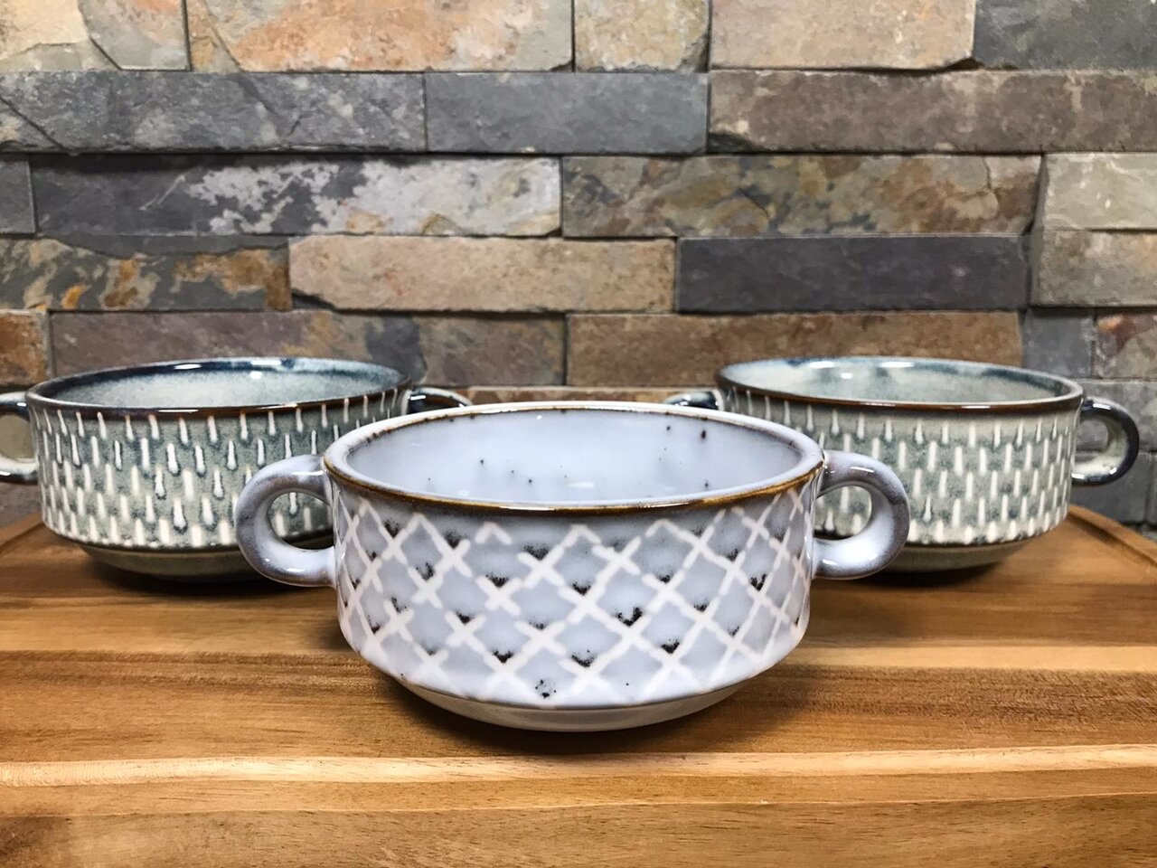 Soepkom Venezia Due met twee grepen 33cl