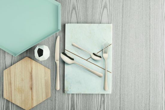 Gebaksvorkjes set van 6 Austin Vintage champagne Amefa