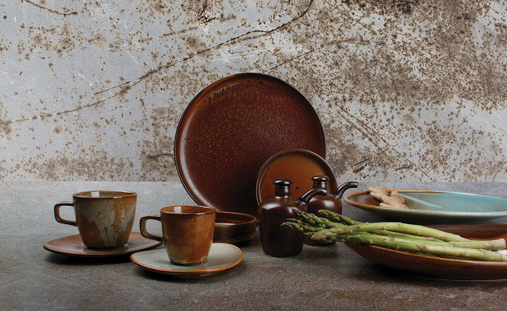 Kop 19 cl en schotel Escura