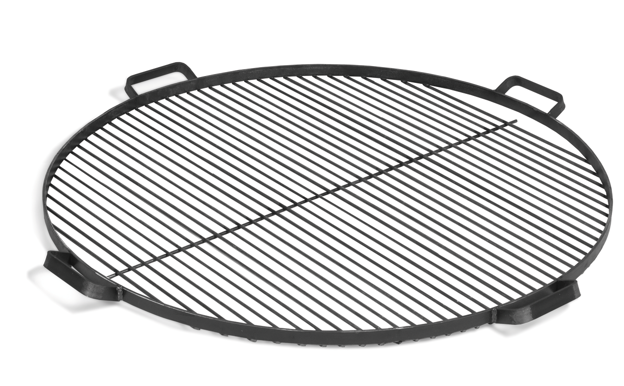 Stalen grillrooster met 4 handvaten 70cm