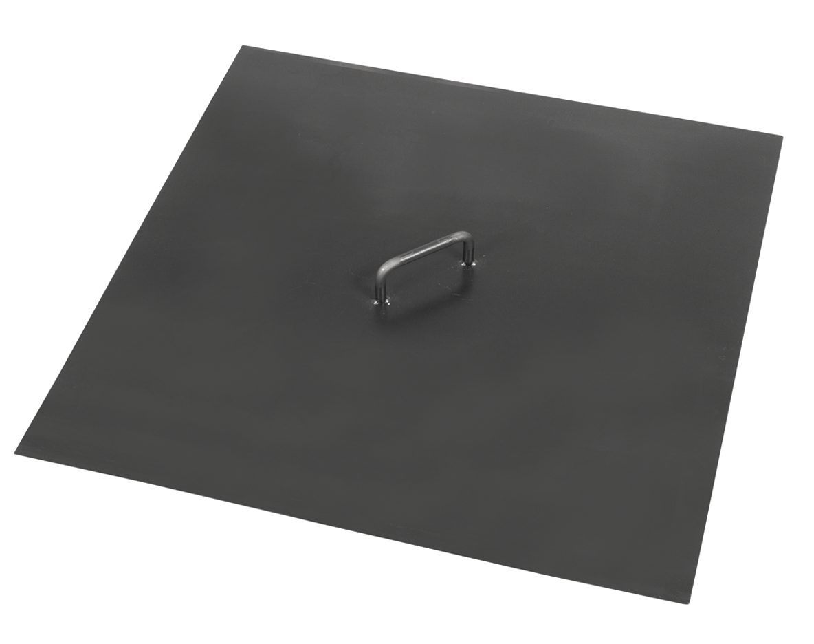 Deksel voor vuurschaal vierkant