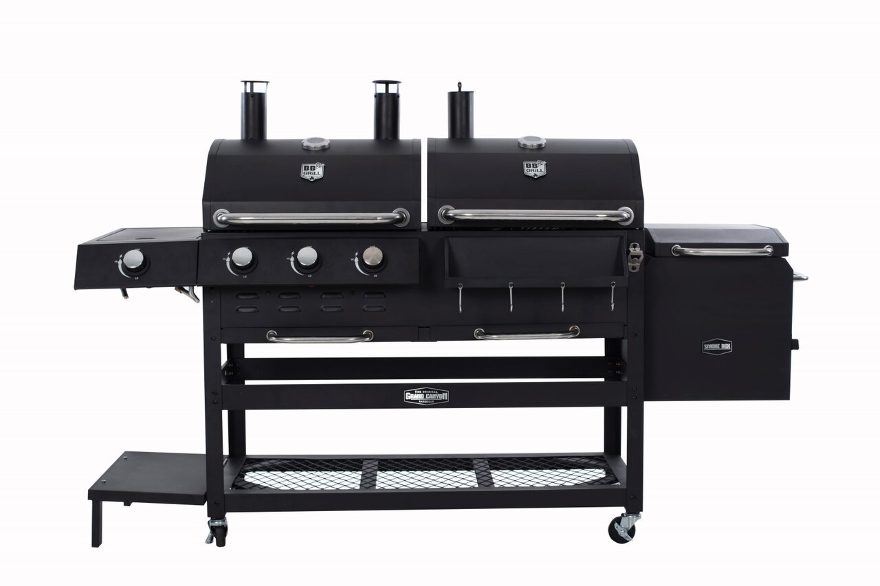 BBGrill Grand Canyon 2.0 Houtskool &amp; Gas BBQ