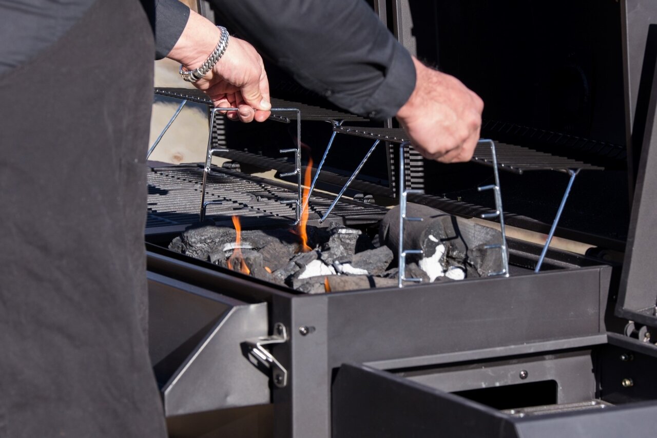 BBGrill Grand Canyon 2.0 Houtskool &amp; Gas BBQ 14