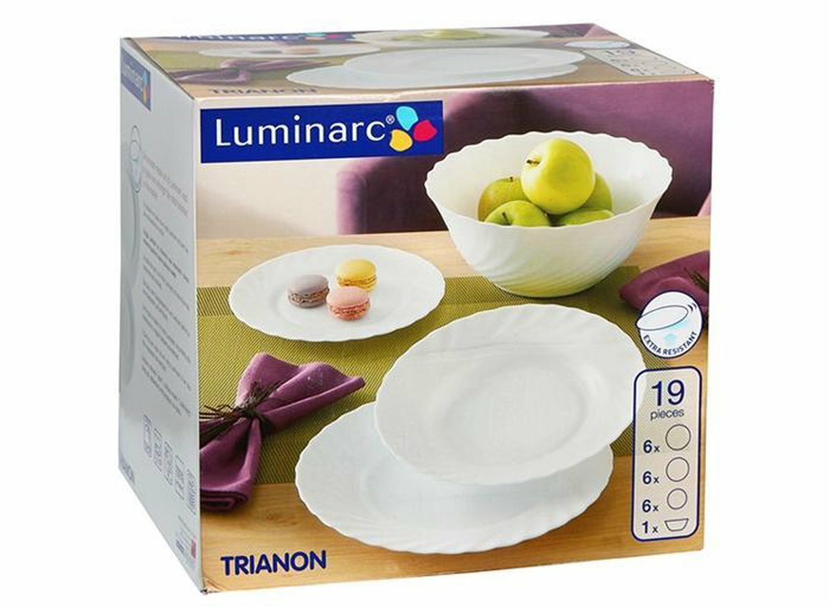 Serviesset 19 delig Trianon