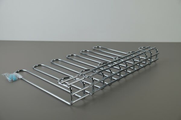 Glazenrek 46 x 32 cm chrome