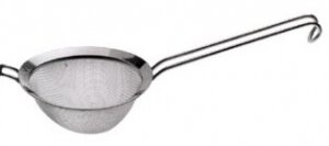 Zeef RVS 17 cm