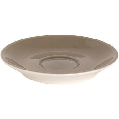 Koffie schotel 13,5 cm bruin Bart Maastricht Porselein Colour Cafe