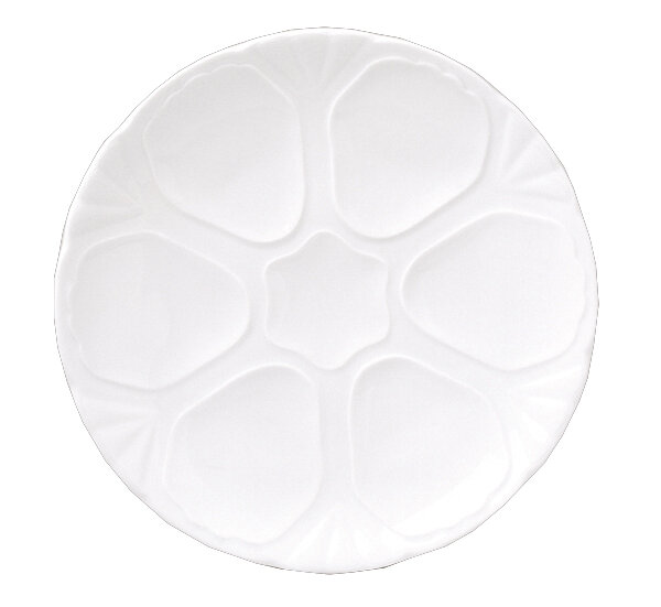 Oesterbord wit 27,5 cm Gural Delta