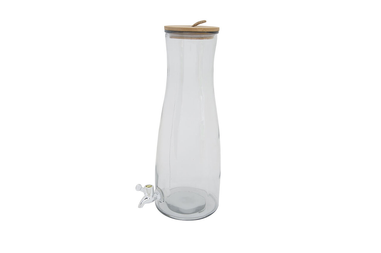 Sapdispenser met houten deksel 4,7 Liter
