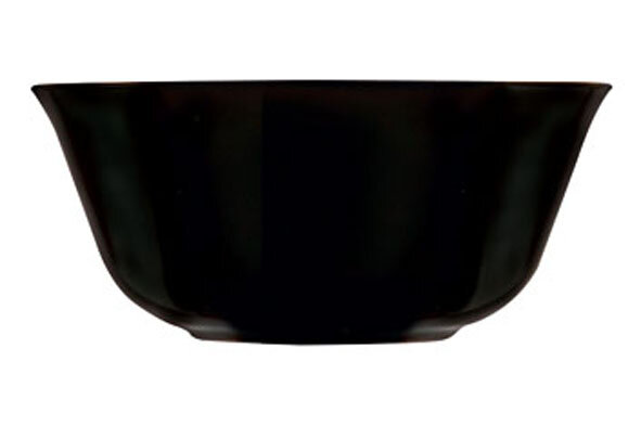 Schaaltje Carine Noir 12cm
