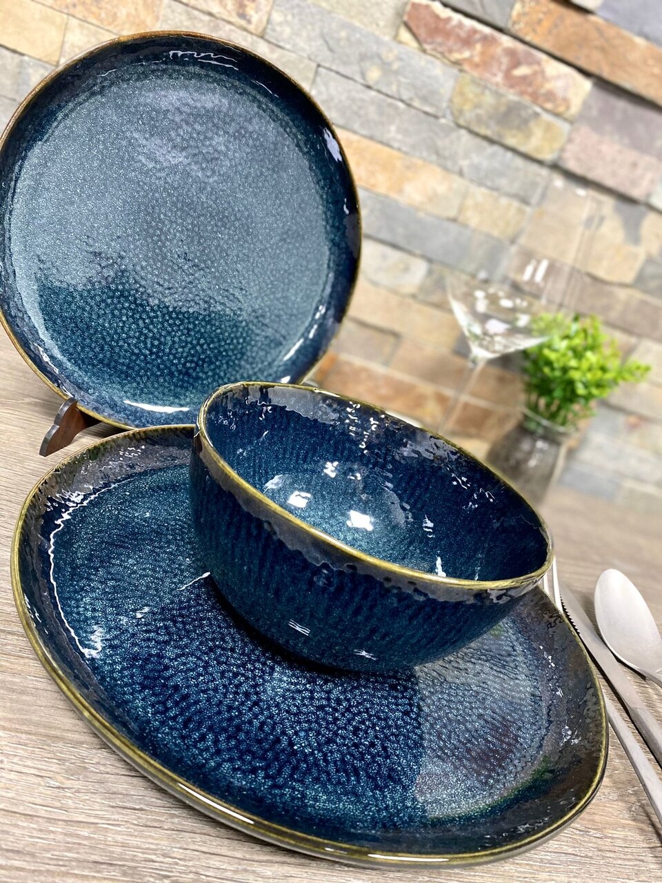 Serviesset 12-delig Saffier Mielo