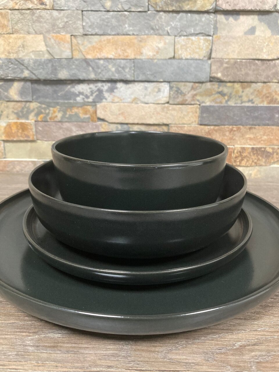 Serviesset 24-delig Baltic black