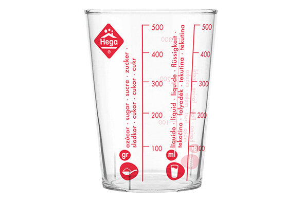Maatbeker 0,5 L Hega