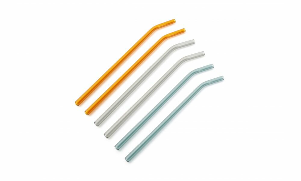 Rietje 20 cm 3 kleuren Nero set van 6 