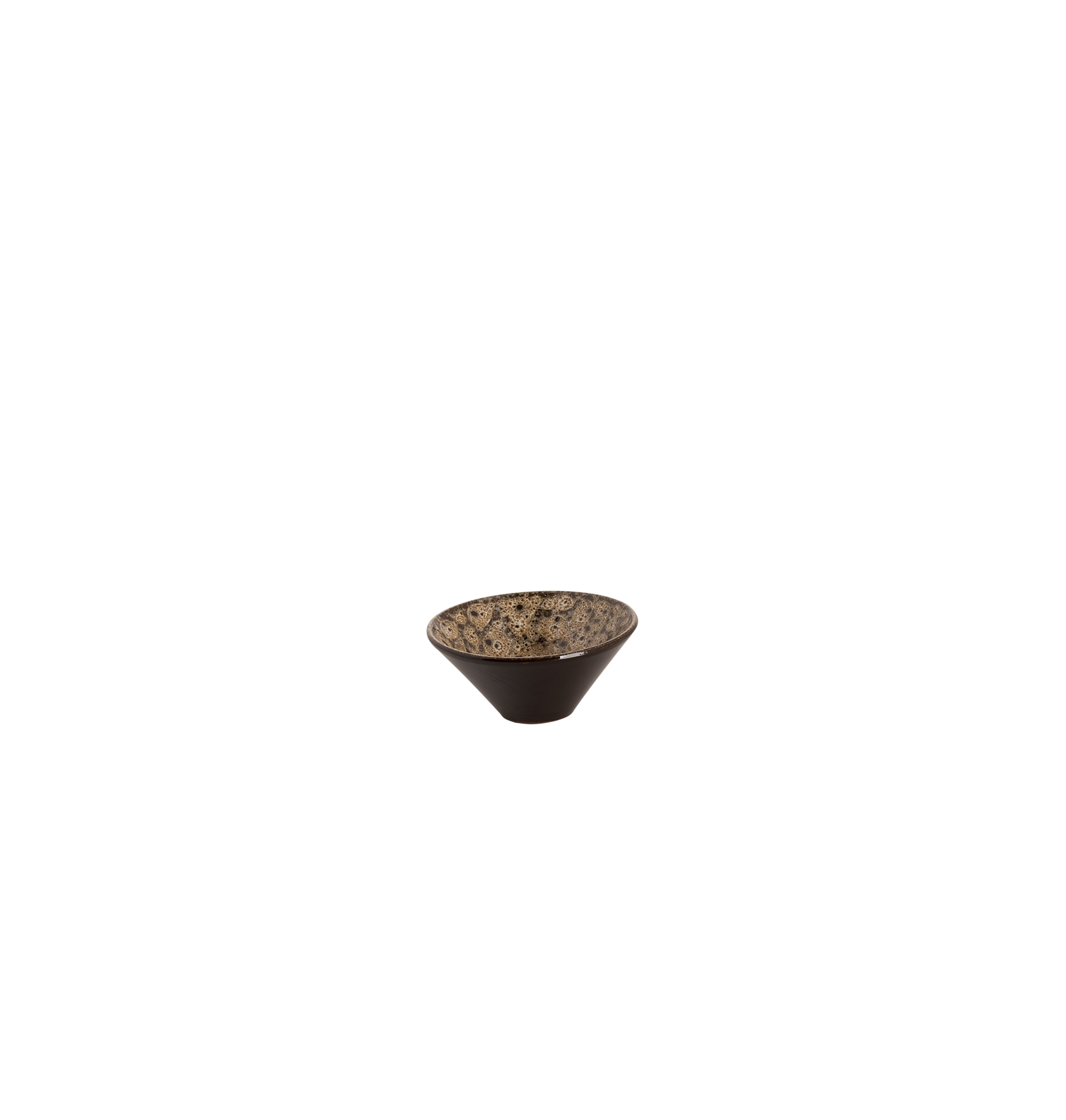 Schaal Sabana 10 cm 10 cl Bruin Wit