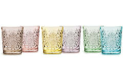 Tumbler glas roze 35 cl Hobstar Libbey