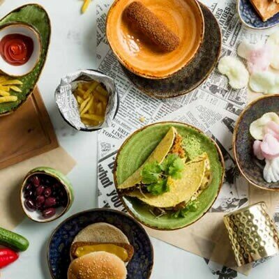 Serviesset 18-delig Jersey oranje Q Authentic