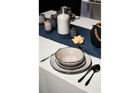 Plat bord 27,5 cm Murano Beige