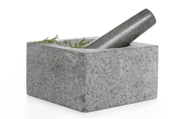 Vijzel met stamper graniet 14 cm Cosy&amp;Trendy