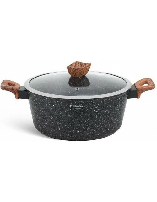 Pannenset Luxe 15 Delig Zwart-Bruin Ed&euml;nb&euml;rg Stonetec Line
