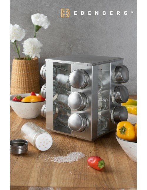 Kruidenrek RVS Zilver Ed&euml;nb&euml;rg Classic Line