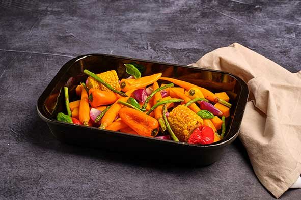 Grillpan 21 cm Castard mat zwart gietijzer