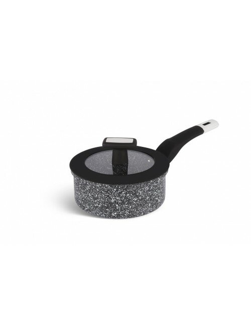 Steelpan Keramische Coating 16 cm Grijs-Zwart Ed&euml;nb&euml;rg Stonetec Line