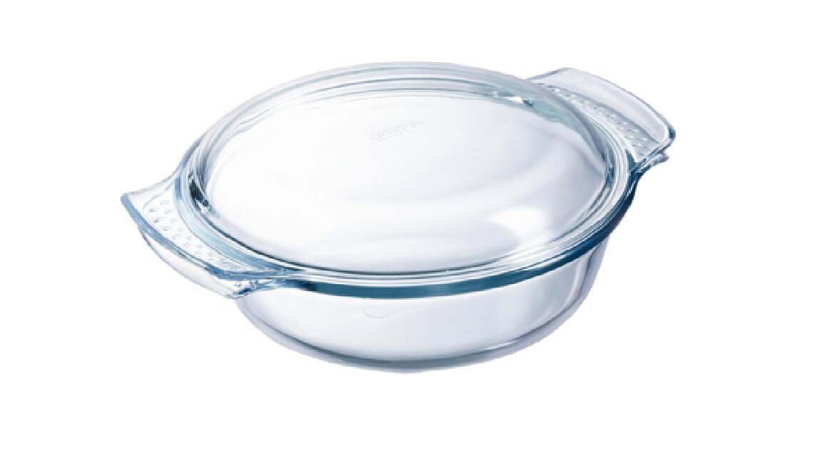 Ovenschaal rond 2.1L Pyrex Essentials borosilicaat