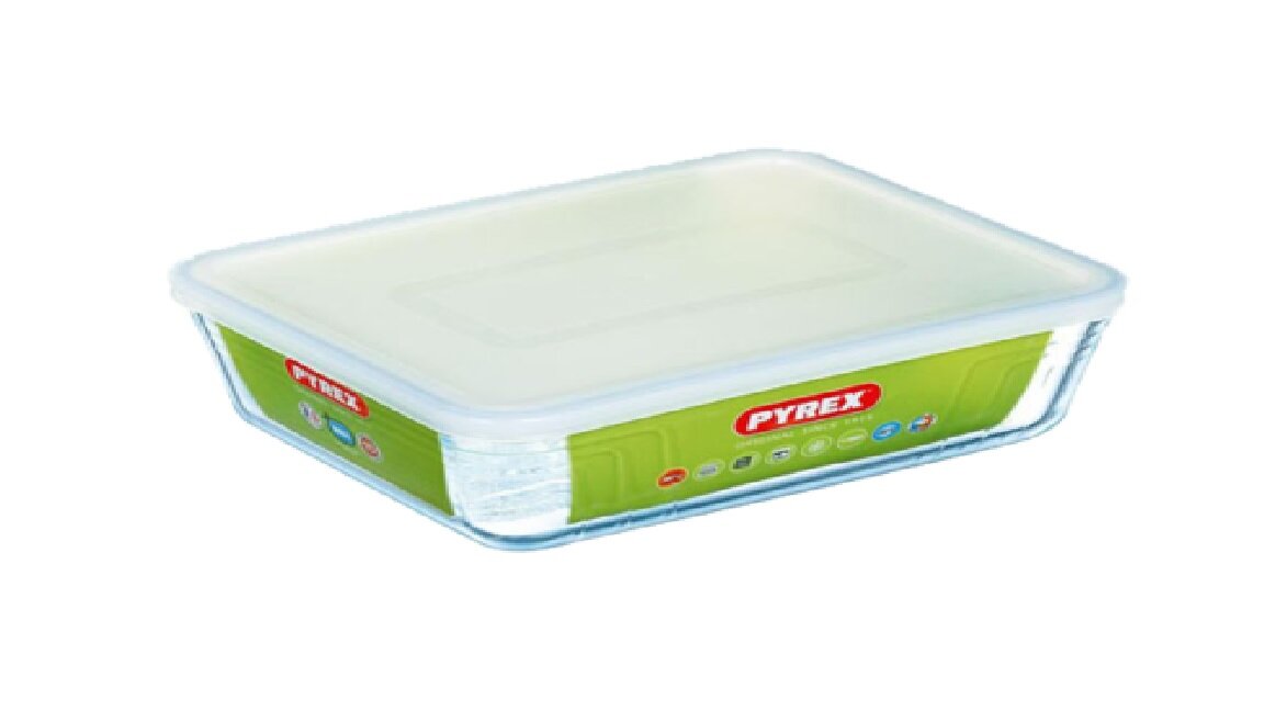 Ovenschaal met deksel 4L Pyrex Cook&amp;Freez borosilicaat