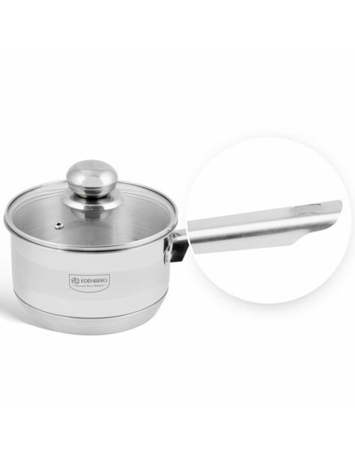 Steelpan RVS 16 cm Zilver Ed&euml;nb&euml;rg Classic Line