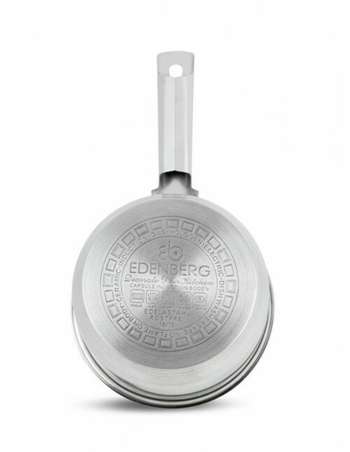 Steelpan RVS 16 cm Zilver Ed&euml;nb&euml;rg Classic Line