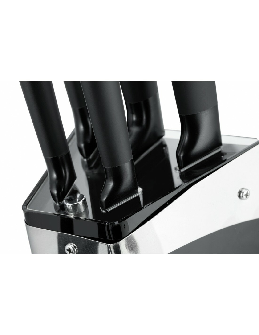 Messenset 7-Delig met messenhouder Ed&euml;nb&euml;rg Black Line 2