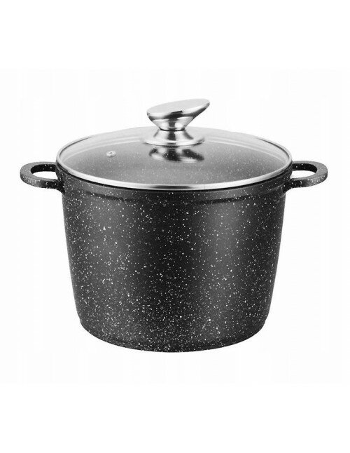 Kookpan Keramische Coating 24 cm Zwart Ed&euml;nb&euml;rg Stonetec Line