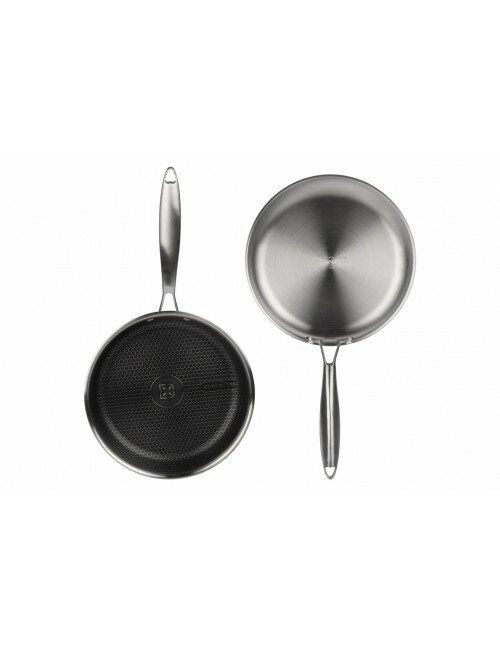 Koekenpan Keramische Coating 24 cm Zilver Ed&euml;nb&euml;rg Exclusive Line