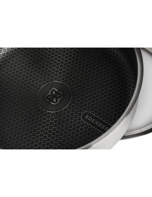 Hapjespan Keramische Coating 24 cm Zilver Ed&euml;nb&euml;rg Exclusive Line