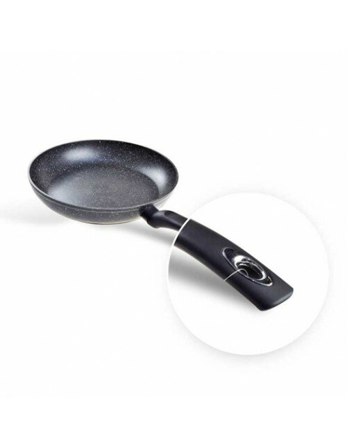 Koekenpan Keramische Coating 30 cm Black Ed&euml;nb&euml;rg Stonetec Line