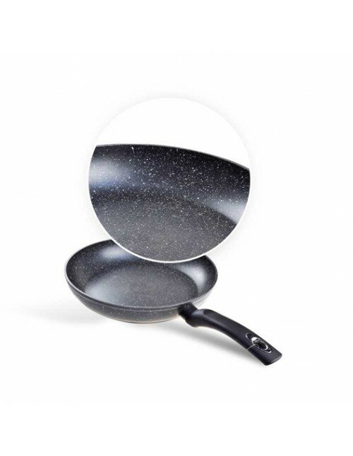 Koekenpan Keramische Coating 30 cm Black Ed&euml;nb&euml;rg Stonetec Line