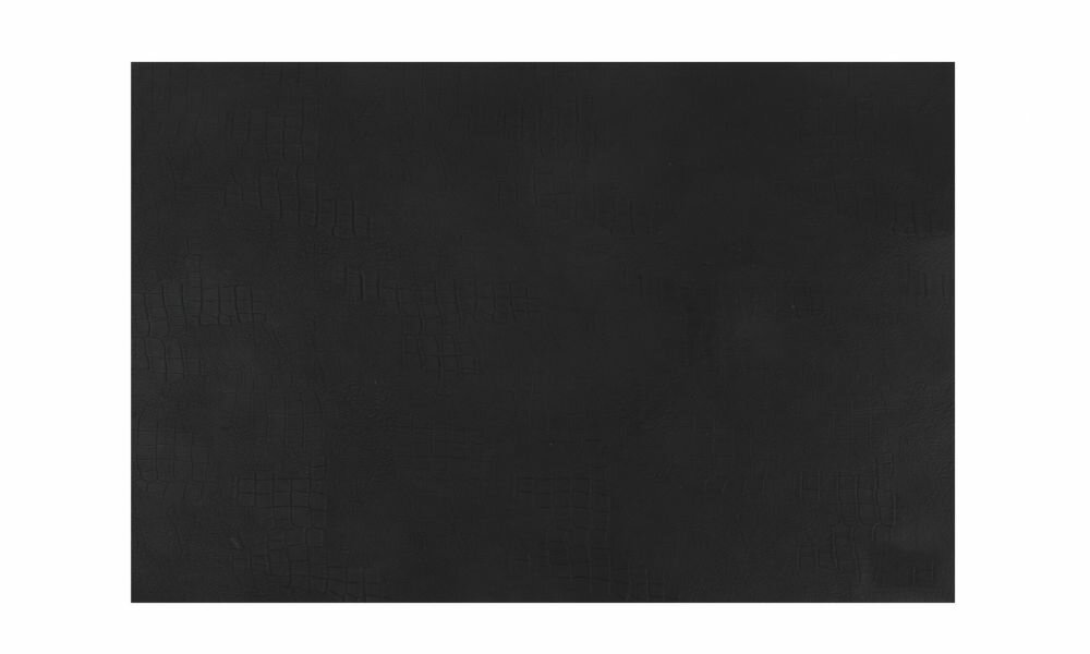 Placemat 45 x 30 cm Lederlook Zwart Layer