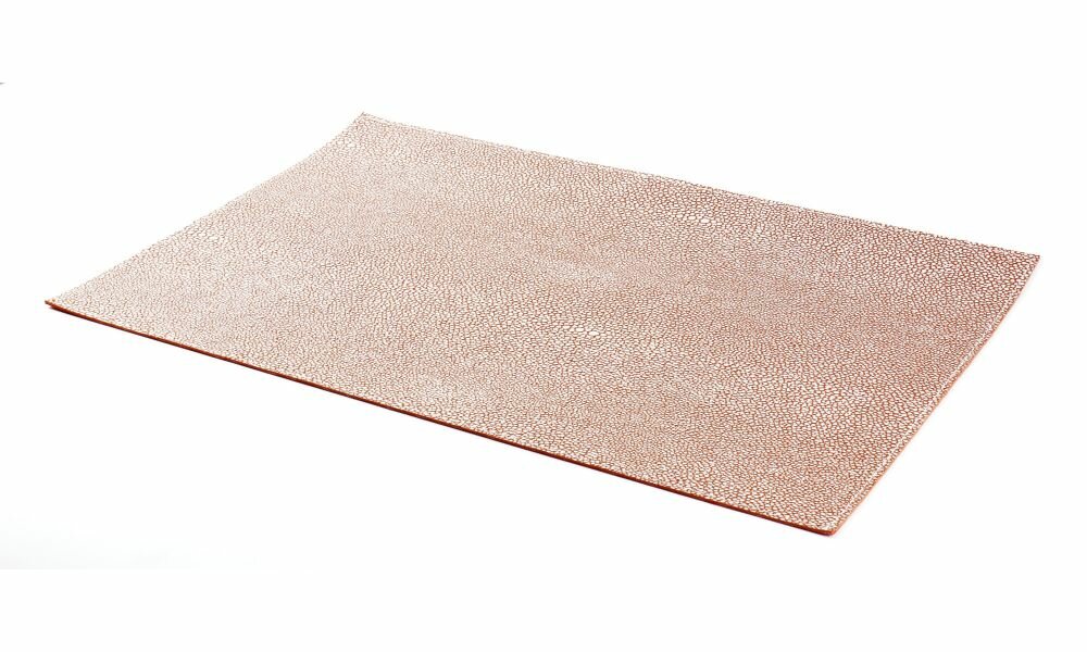 Placemat 30 x 45 cm Roestbruin Blanco