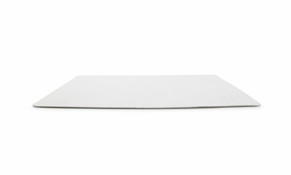 Placemat 43 x 28 cm Leder Wit TableTop