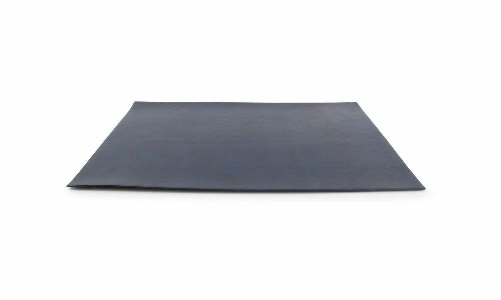 Placemat 43 x 30 cm Lederlook Blauw Layer