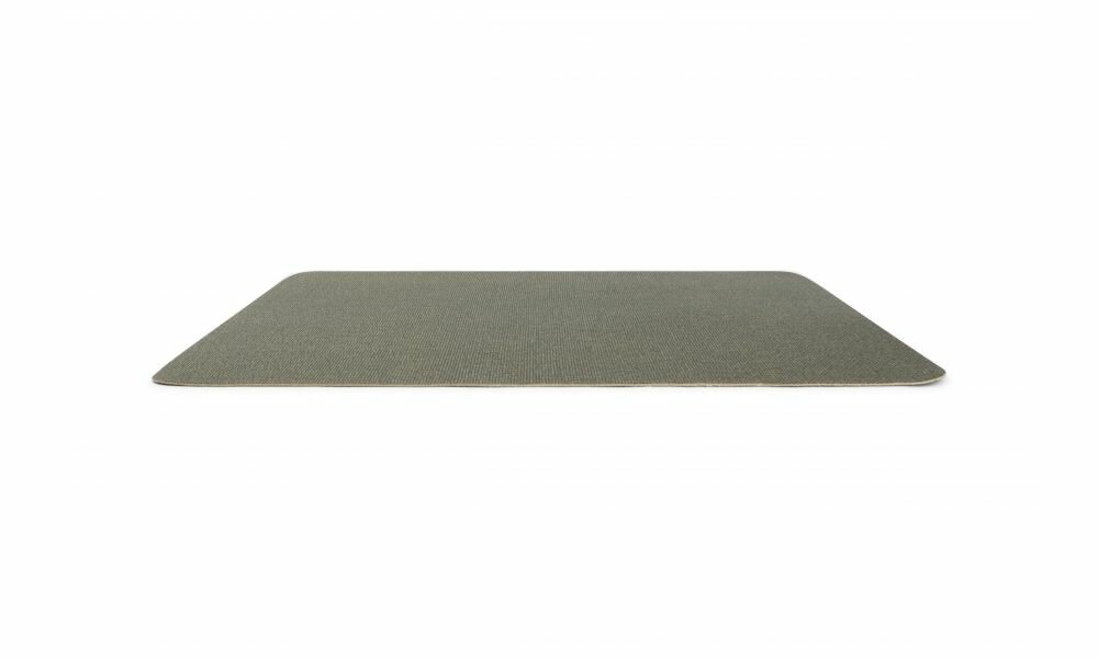 Placemat 43 x 30 cm Structuur Groen Layer
